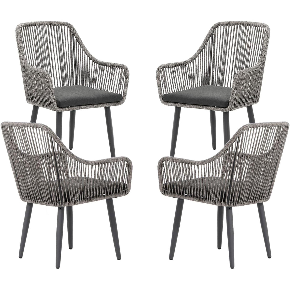 Outdoor Patio Dining Chairs Set
