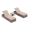 3 Piece Patio Pool Lounge Chairs
