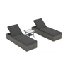 3 Piece Patio Pool Lounge Chairs