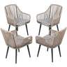 Outdoor Patio Dining Chairs Set