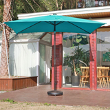 JOIVI 2 PCS Outdoor Patio Ottoman with Thick Cushions,Brown - JOIVI